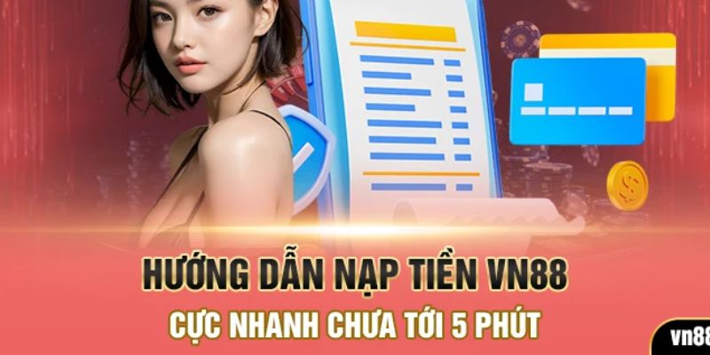 Chi tiết các bước hướng dẫn nạp tiền VN88 đơn giản